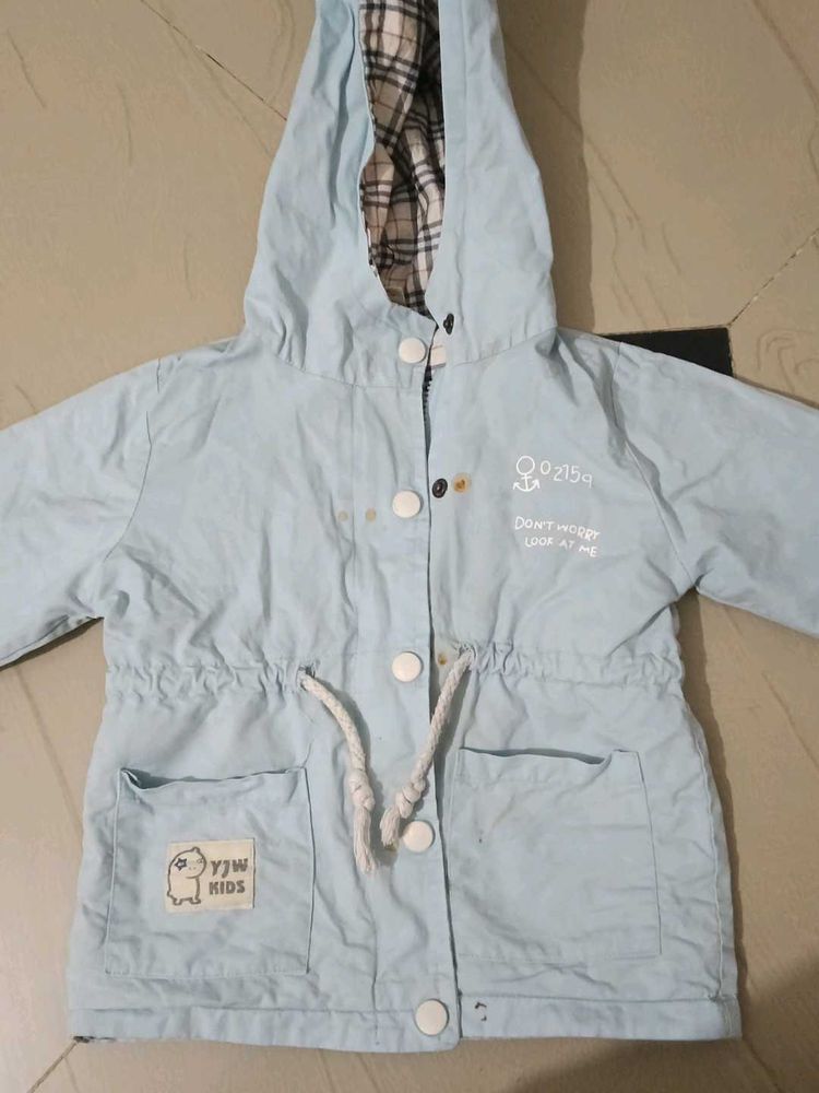 Cute Kids Light Blue Jacket