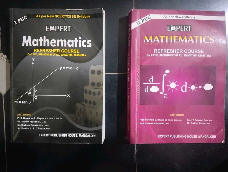 Expert Mathematics Refresher Course Books