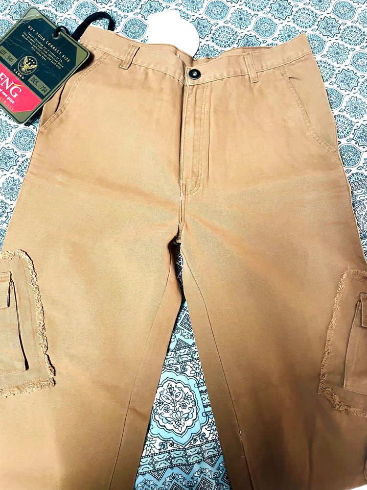 Brown Cargo Pants