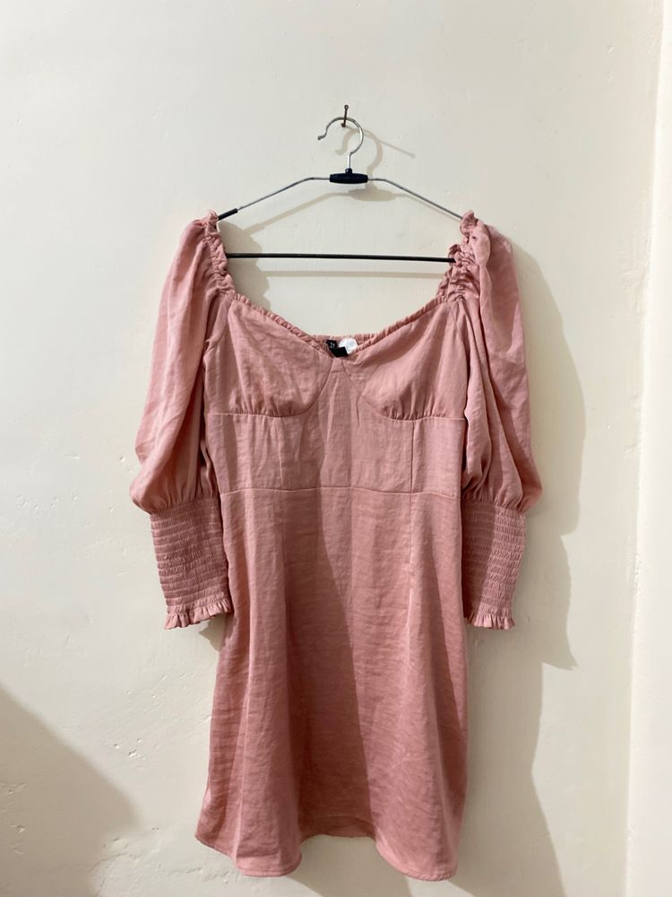 H&amp;M Baby pink Dress