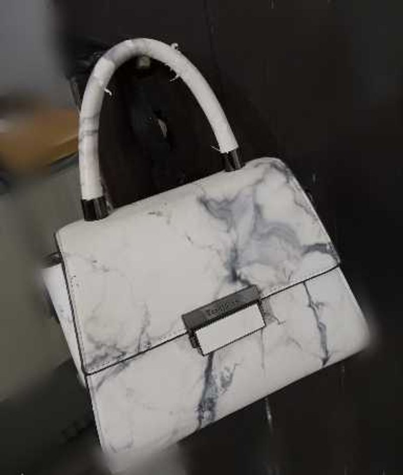 Marble Print vanheusen Handbag