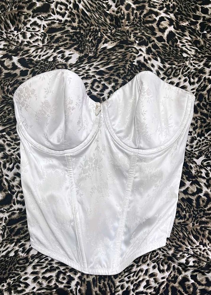 Floral White Dreamy Corset