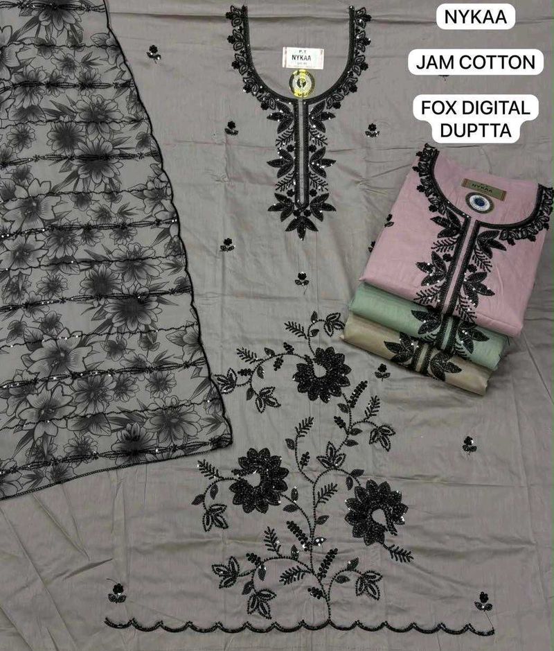 Nykaa Jam Cotton Kurta Set with Dupatta