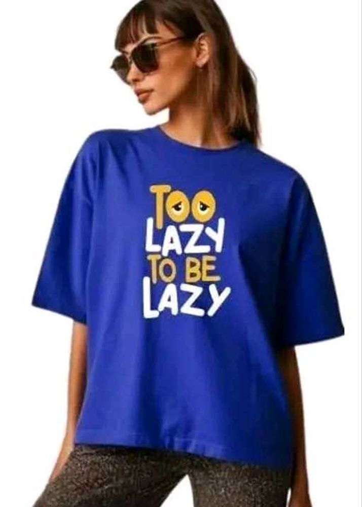 Blue Graphic T-S