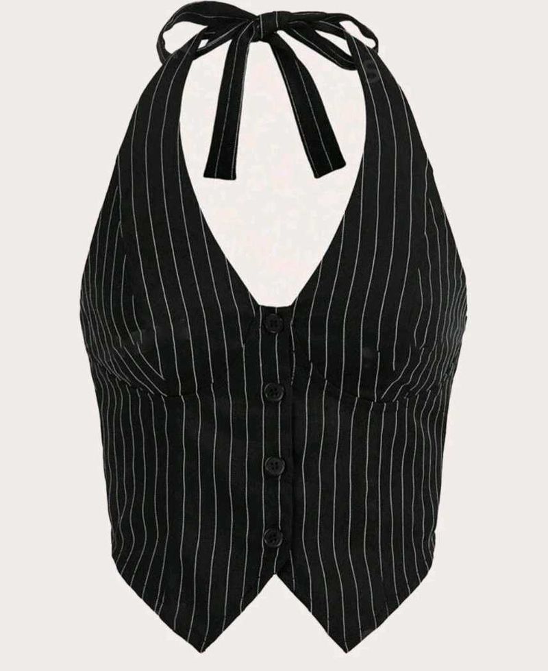 Halter Neck Vest Top
