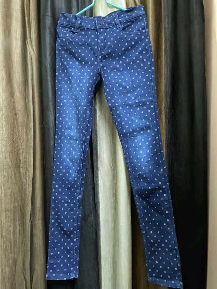 Cute Polka Dot Jeans