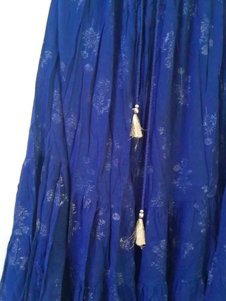 Blue Akkriti Skirt