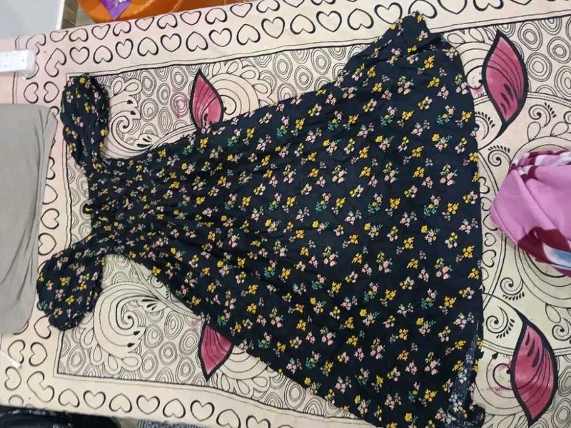 Chic Floral Print Maxi Dress