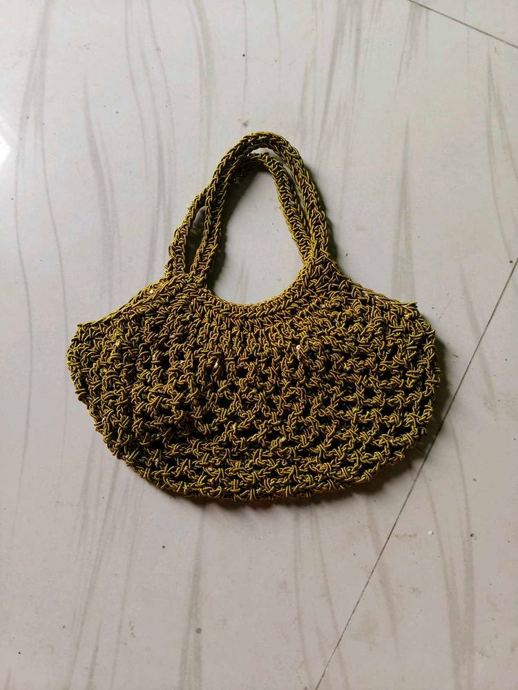 Stylish Crochet Handbag