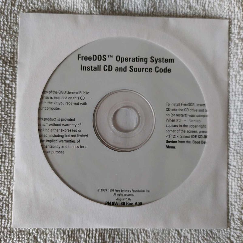 FreeDOS Original CD