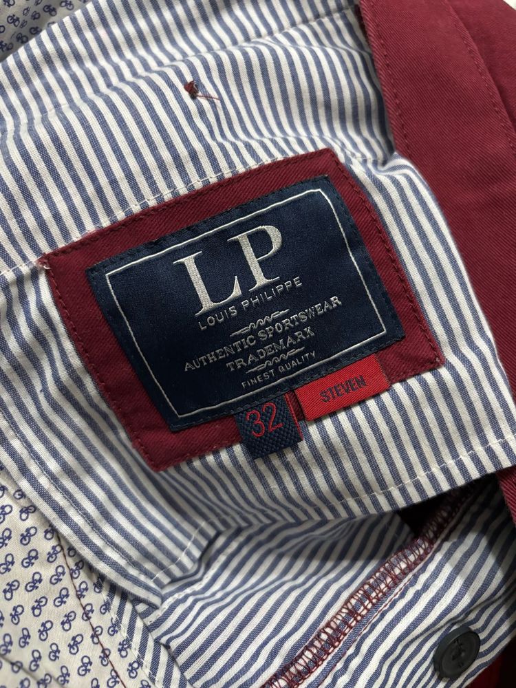 Louis Philippe Red Chinos - Size 32