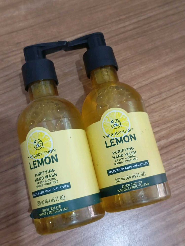 The Body Shop Lemon Hand Wash (2 Pack)