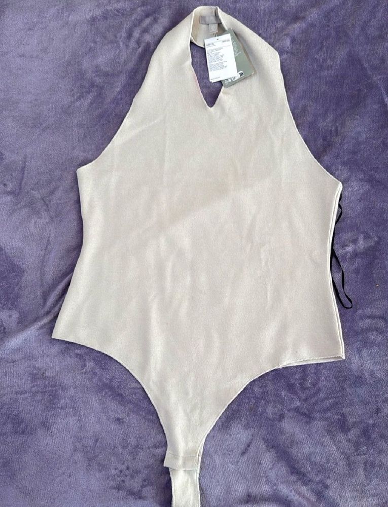 H&amp;M Halter Bodysuit - Chic &amp; Minimalist