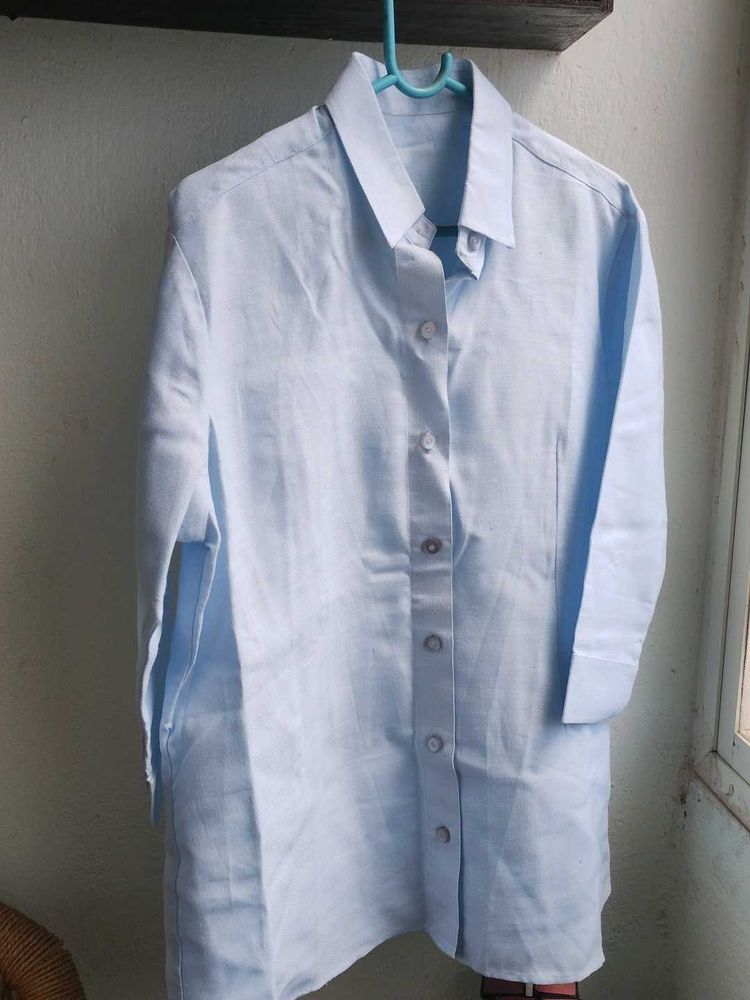 Light Blue Button-Up Shirt