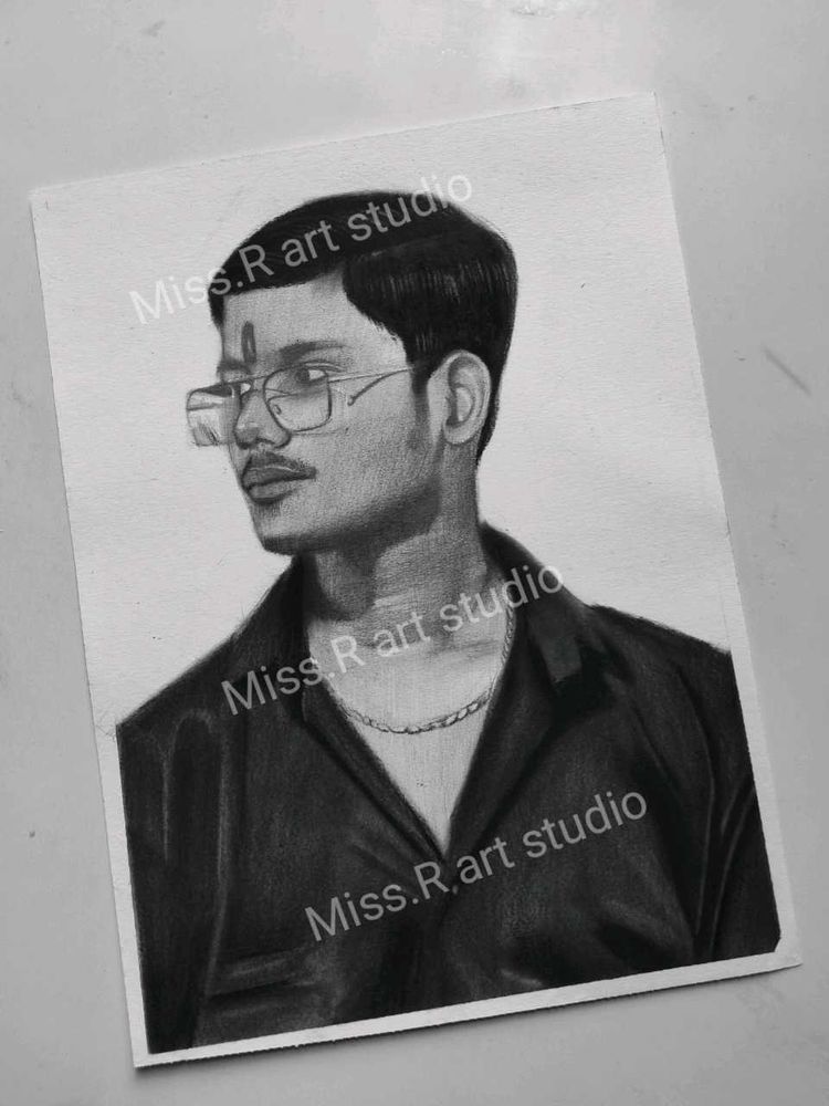 Handmade portrait coustam Artwork
