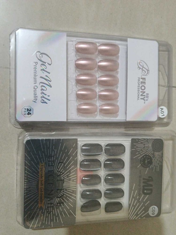 Artificial Gel Nails Set