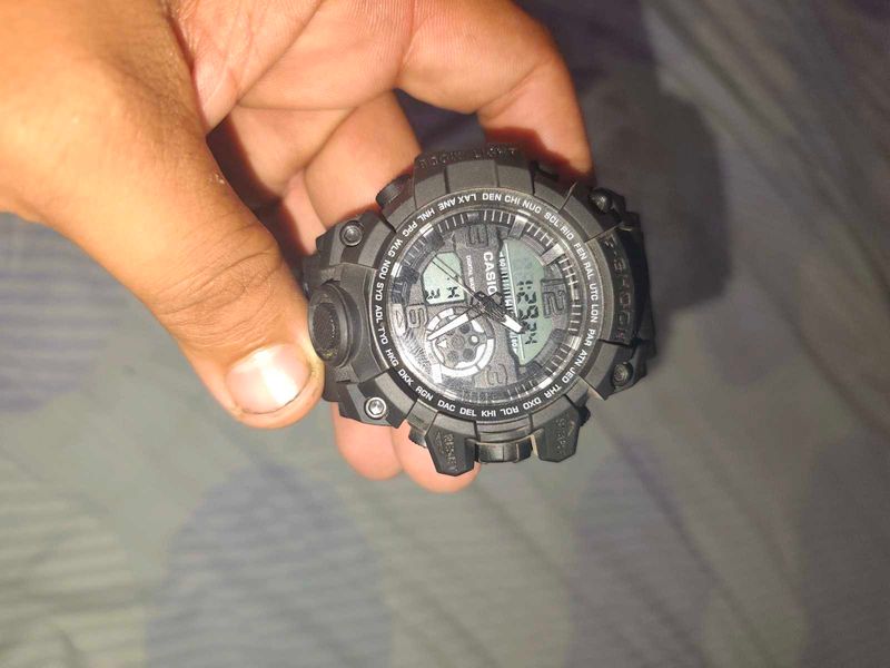 Casio Digital  with fireboltt smart watc