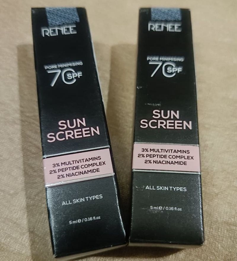 RENEE Pore Minimising Sunscreen SPF 70 pack of 2🌸