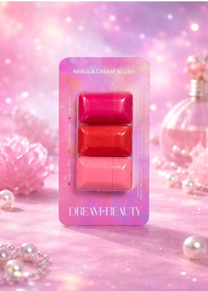 Dream Beauty Nebula Cream Blush Trio
