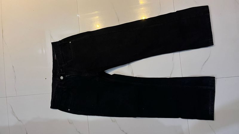 Classic Black Denim Jeans