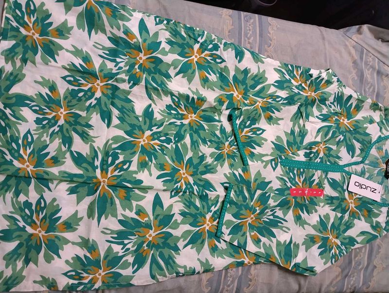 Vibrant Floral Kurta - Perfect for Summer