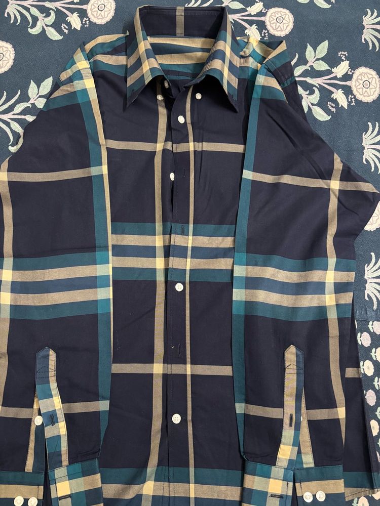 Classic Plaid Button-Down Shirt