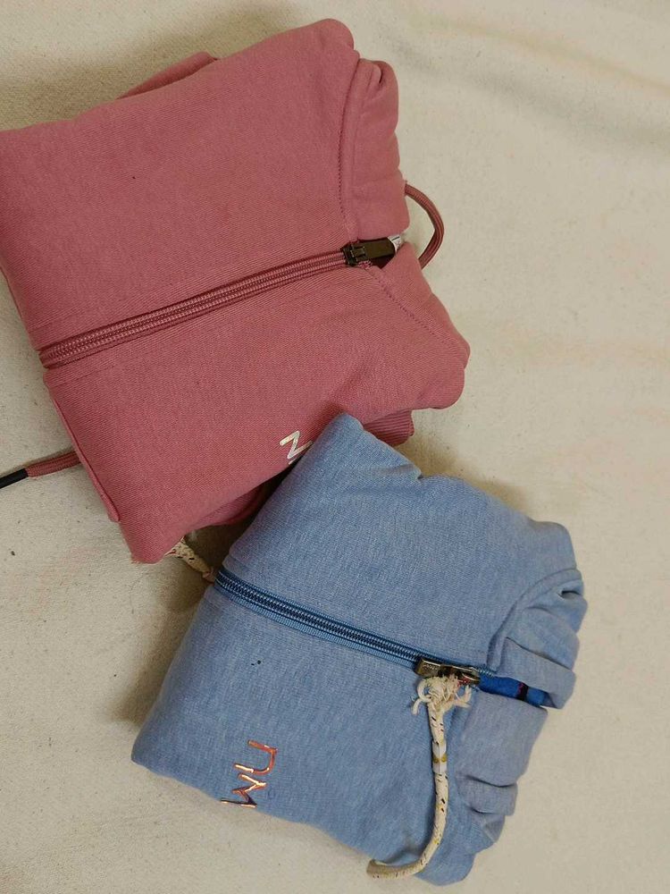 Stylish Two-Tone Hoodie combo set