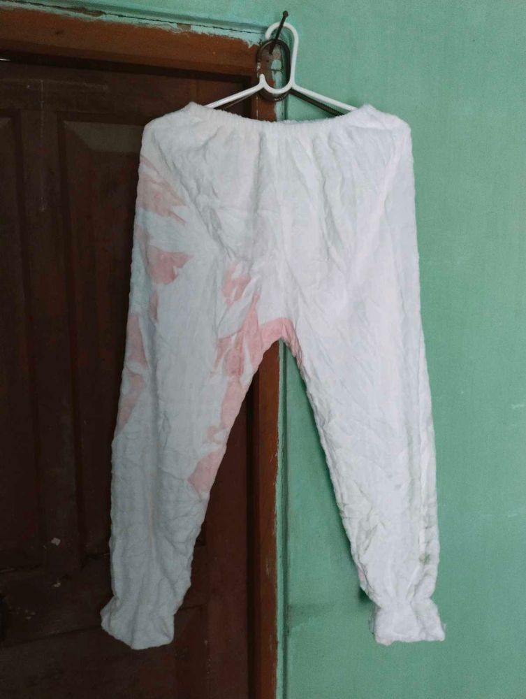 length 35,White Printed Palazzo Pants