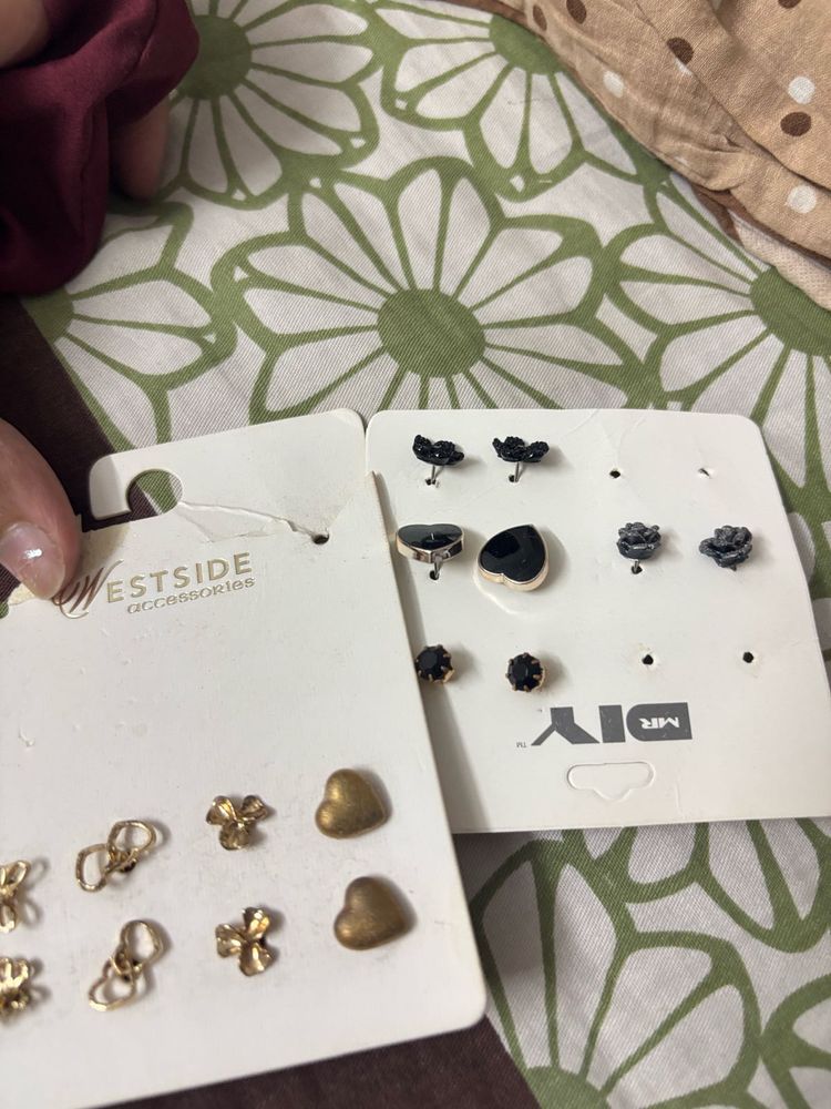 Charming Stud Earring Set