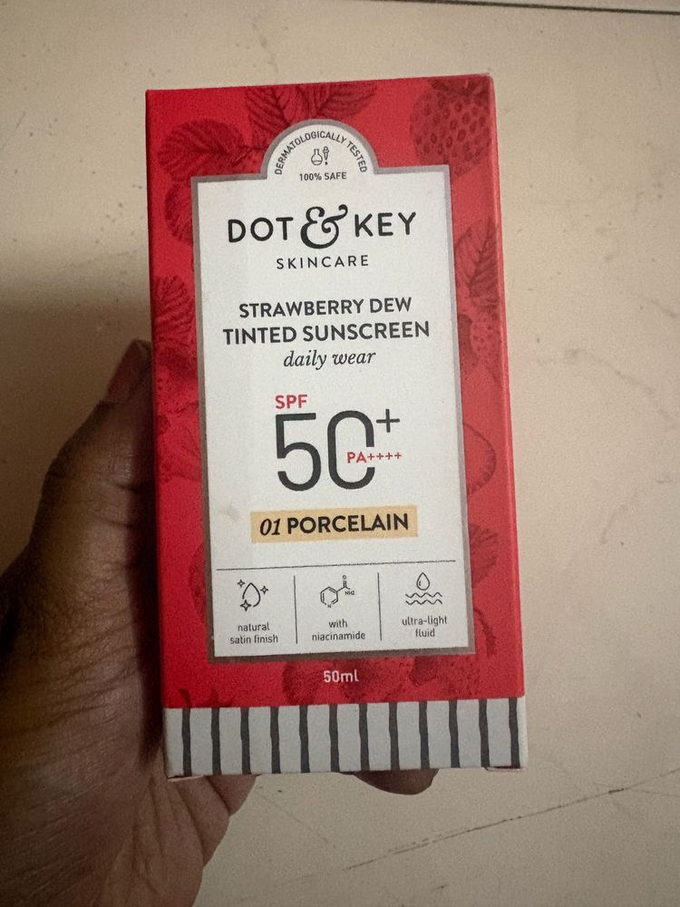 Dot &amp; Key Strawberry Dew Tinted Sunscreen SPF 50+