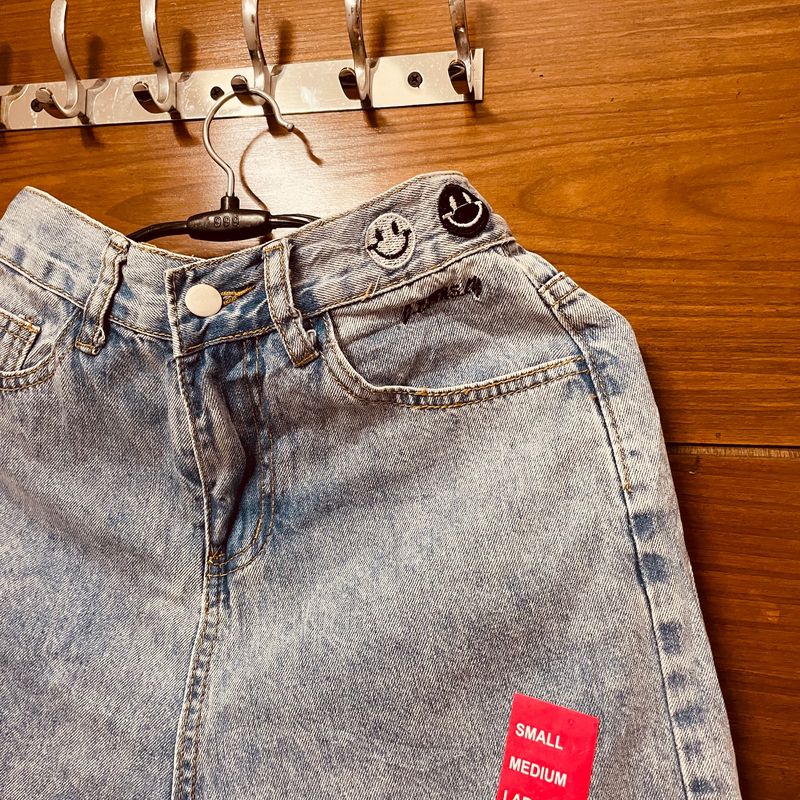 High waisted Sky Blue Jeans (No Coins/No Swaps)