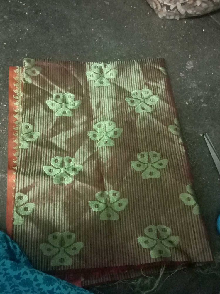 Brown blouse Dress Material