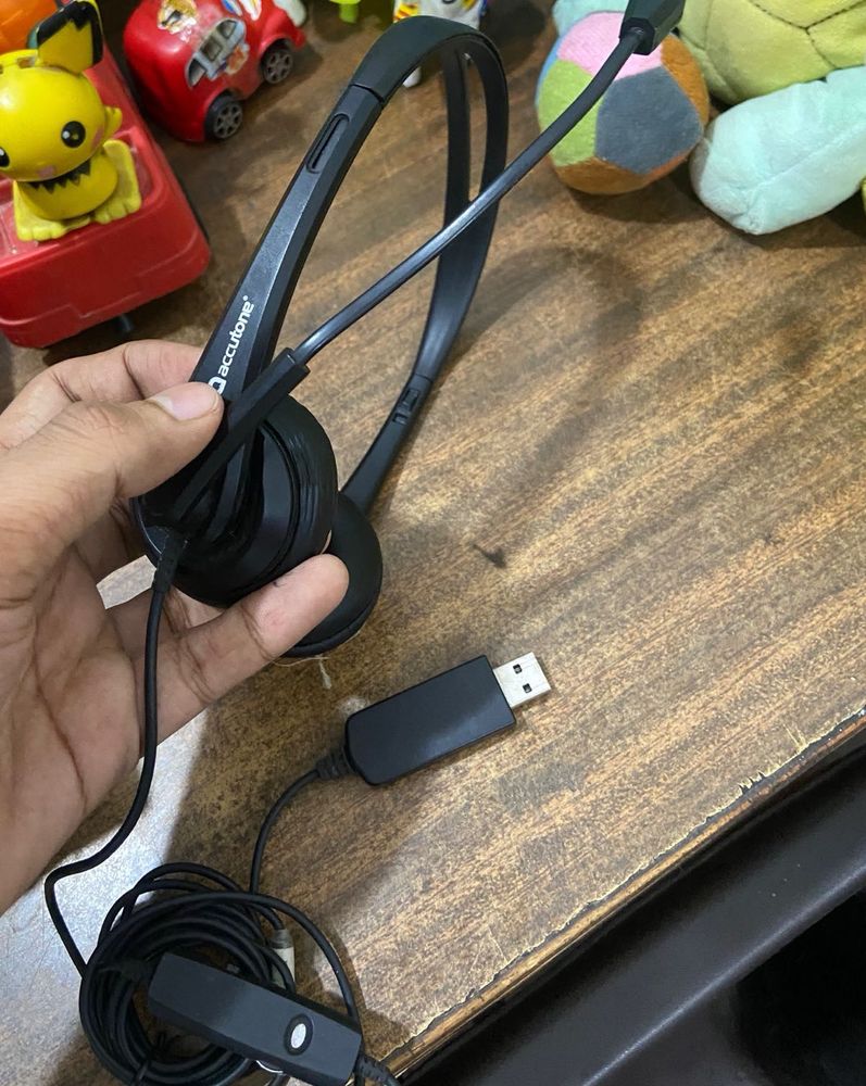 Accutone USB Headphone with Mic UB 200 BPO