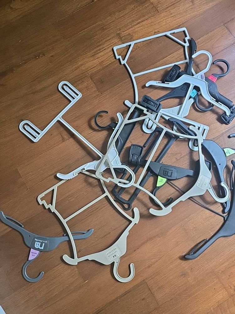Assorted Plastic Hangers