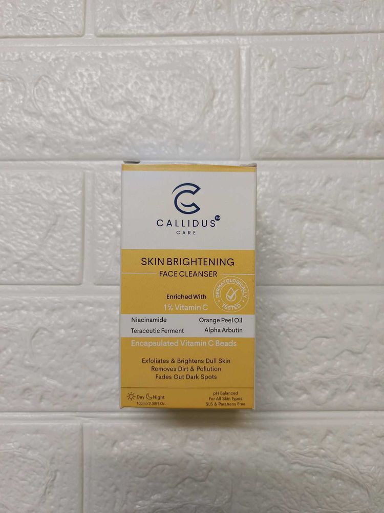 Callidus Care Skin Brightening Face Cleanser