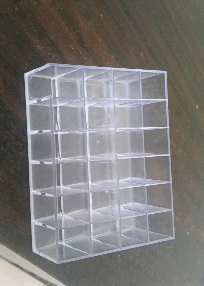 Clear Acrylic  lipstick Organizer