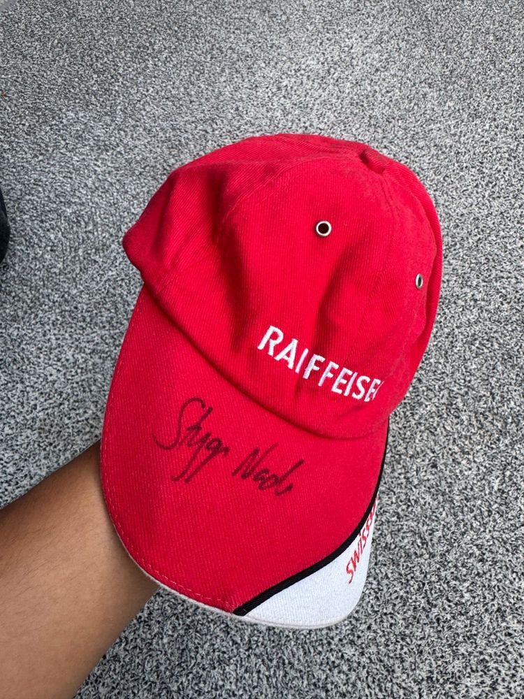 Red Raiffeisen Baseball Cap