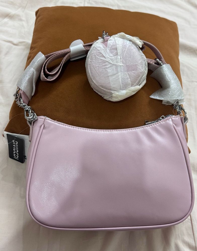 Chic Lavender Shoulder Bag