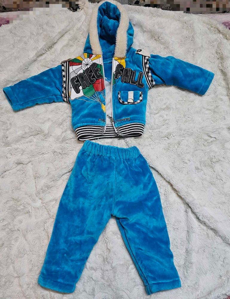Blue Kids' Outfit - Cozy &amp; Fun