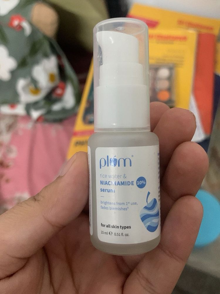 Plum Rice Water &amp; Niacinamide Serum