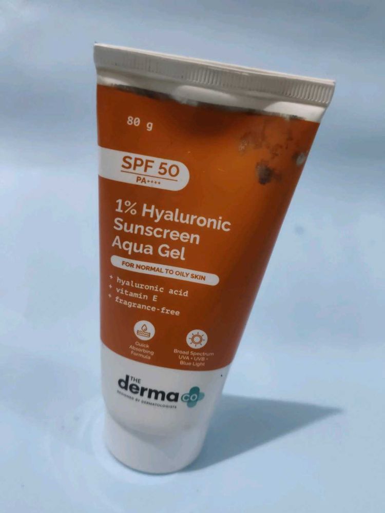 The Derma Co. Hyaluronic Sunscreen Aqua Gel SPF 50