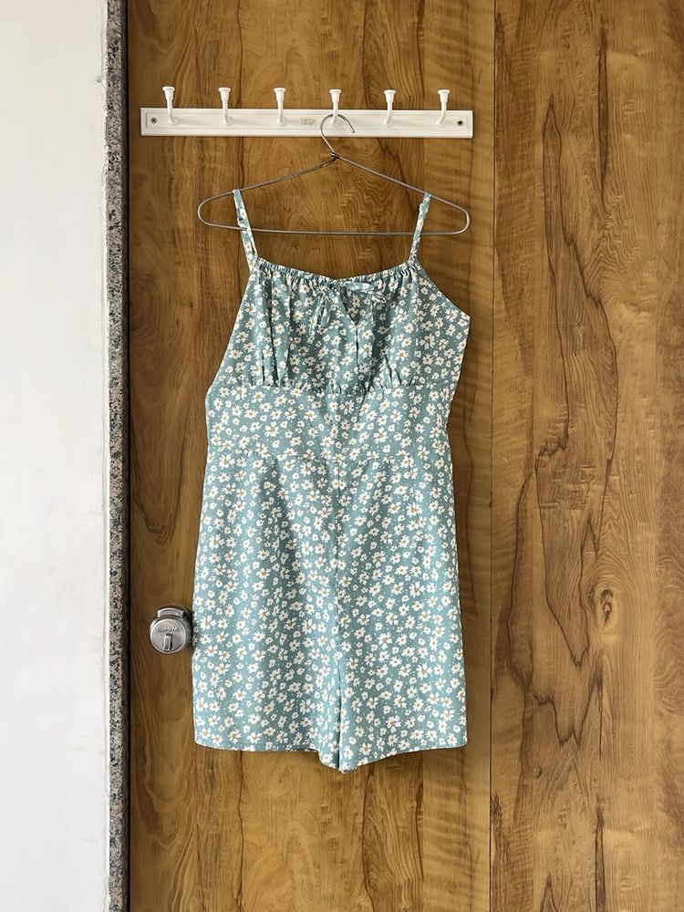 Cute Floral Print  romper