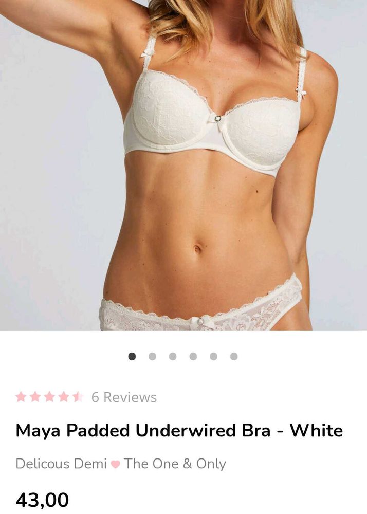 Beutiful Lace Hunkemoler Bra Set