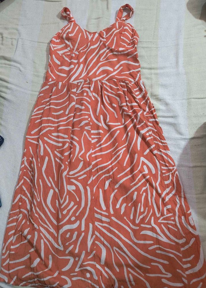 Cute Orange Sundress