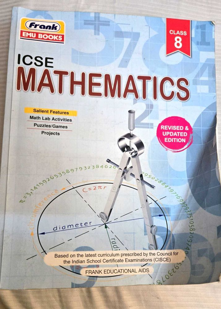 ICSE Class 8 Mathematics Textbook