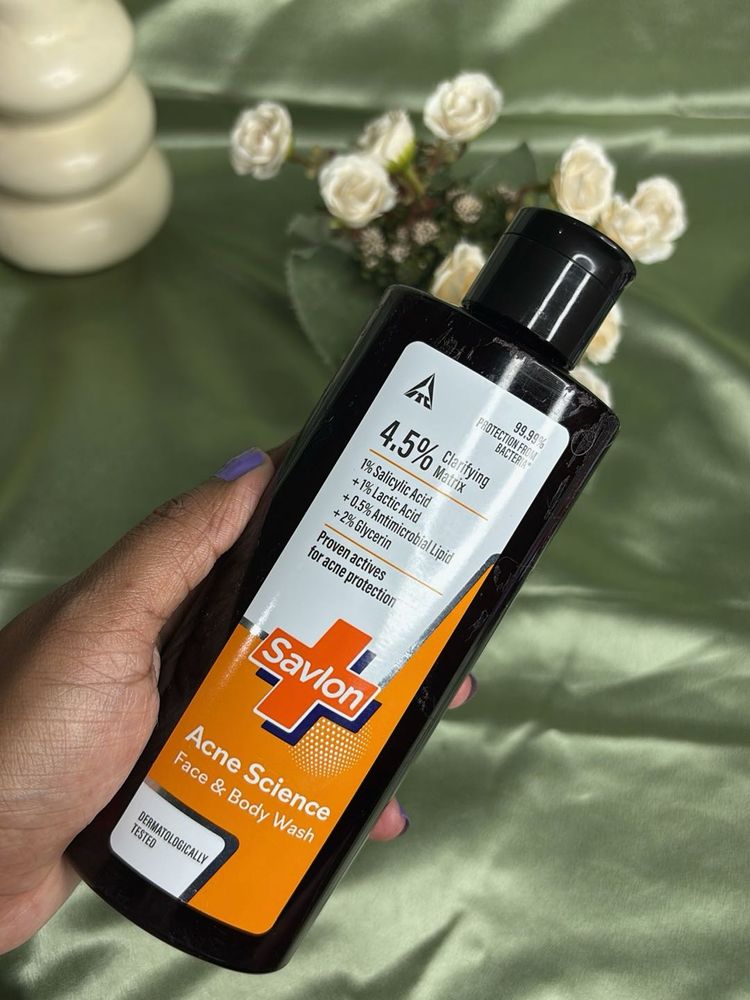 Savlon Acne Science Face &amp; Body Wash