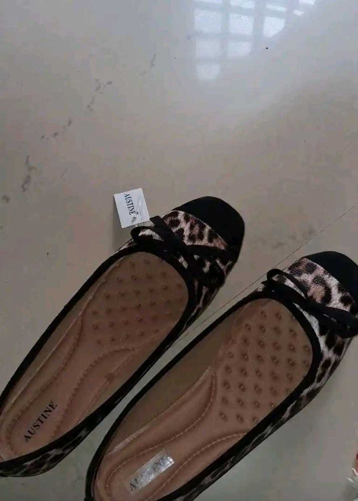 Leopard Print Ballet Flats