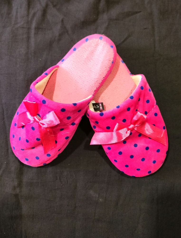Soft Bedroom Slippers For Women, UK 39, Great For Winter!!