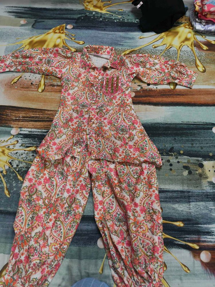 Designer Kurta Set with Pants