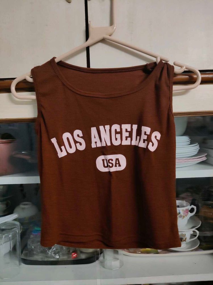 Los Angeles USA Graphic Tank Top